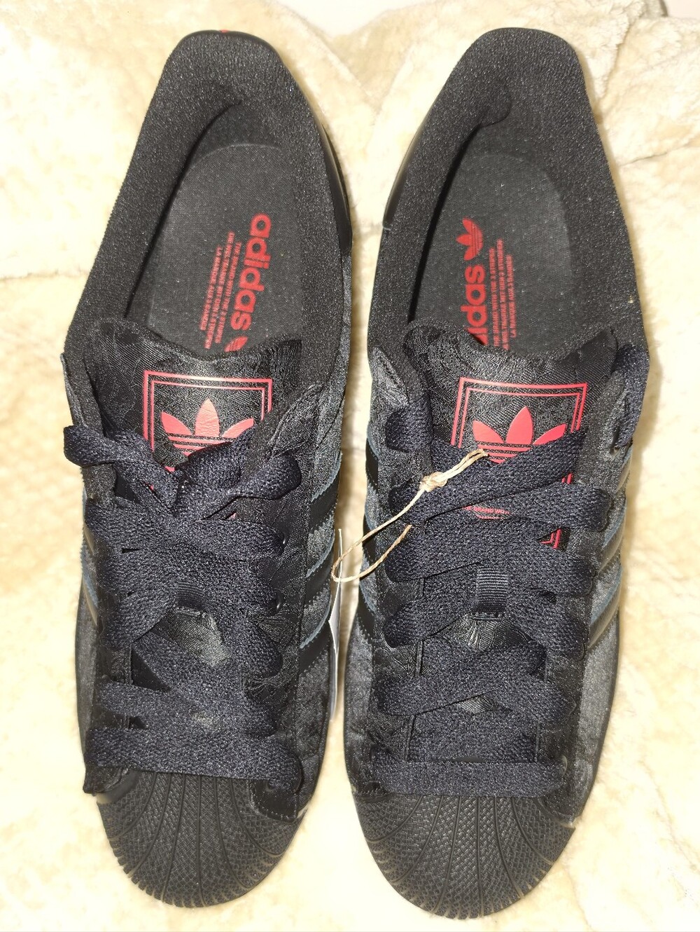 adidas Superstar II ~ Black Better Scarlet IH9301 | Men's: 12 *NWOB - Picture 10 of 11